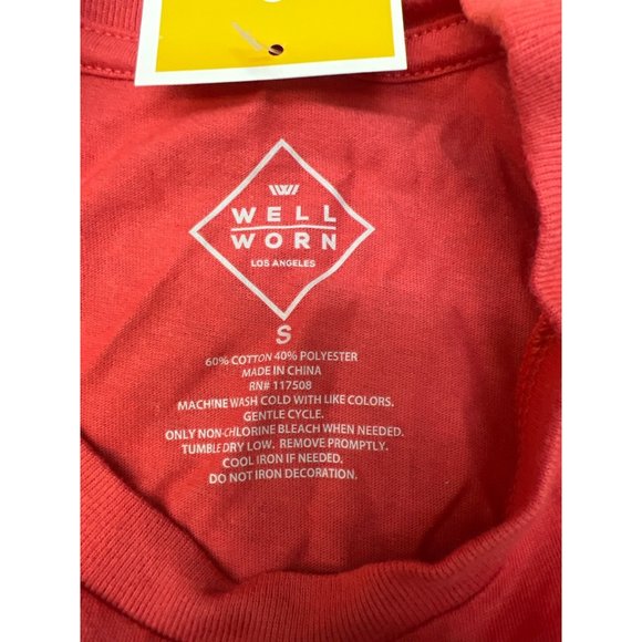 Latino Heritage Month Adult Gender Inclusive Buen Dia Short Sleeve T-Shirt - Red - Picture 4 of 7